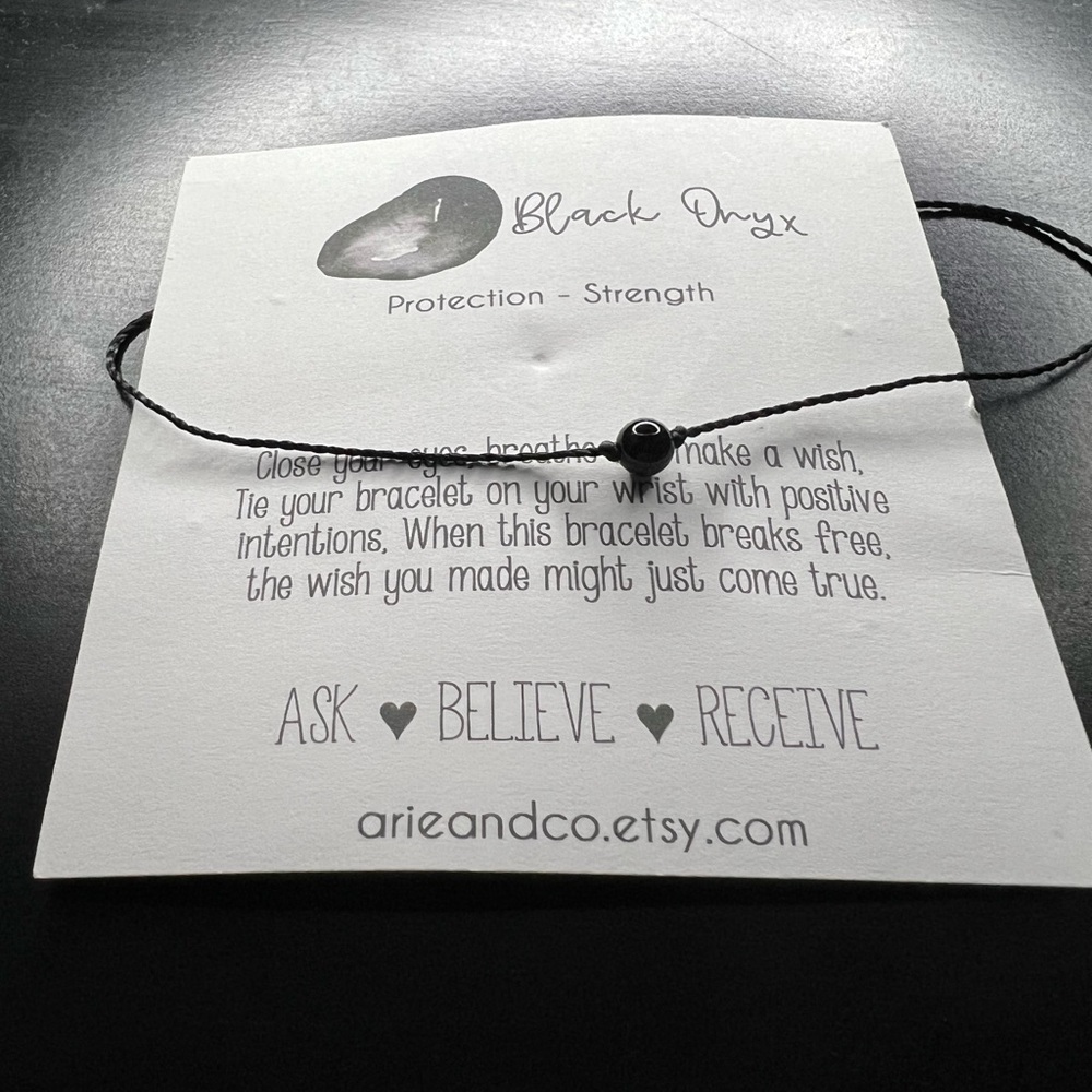 Black Onyx Bracelet by